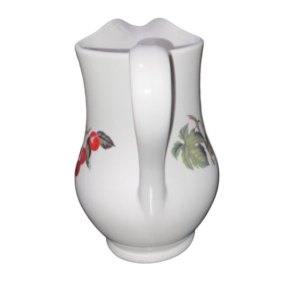B.I.A Cordon Bleu Ceramic Pitcher With Catherine Red Cherry & Green Grape Design - Picture 2 of 7